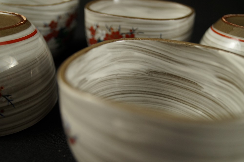 Kutani Tea Set Side View