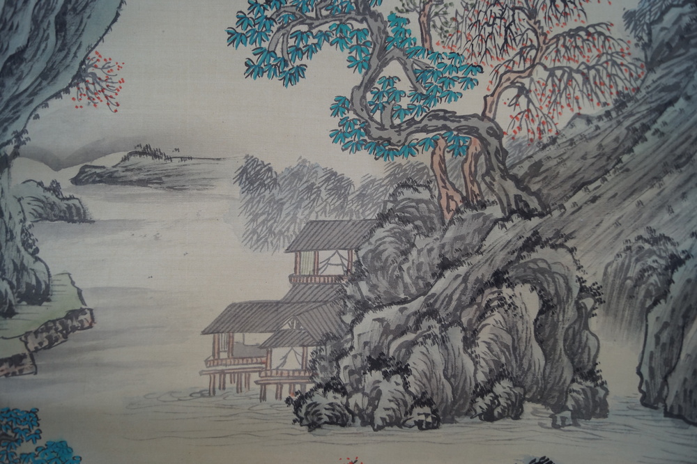 Landschaft Pavillon Nahaufnahme