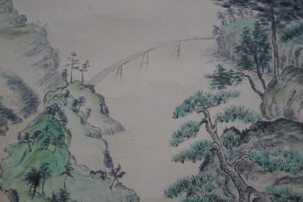 Landschaft Bruecke Nahaufnahme