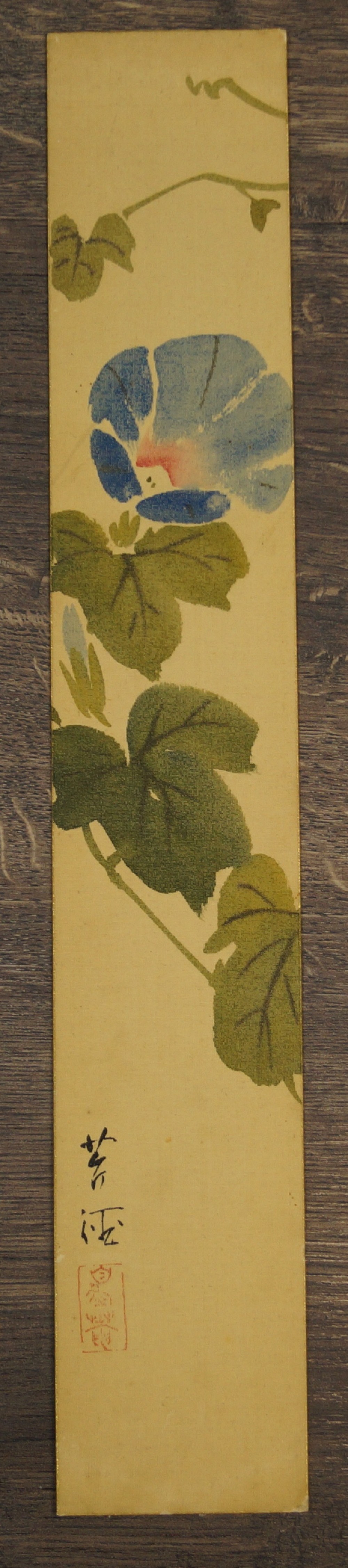 Iris - Japanisches Gemälde (Makuri, Honshi)