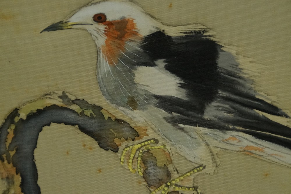 Cold Sky by Hosen Higashihara Bird Motif Close-Up 2