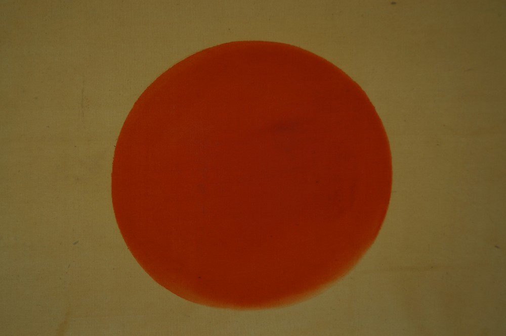 Kraniche Rollbild Sonne-Motiv Nahaufnahme 2