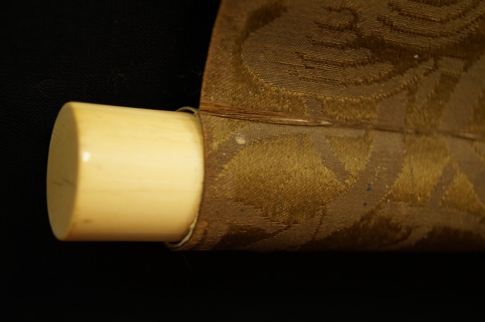 Scroll Detail with Ivory Knob Close-Up