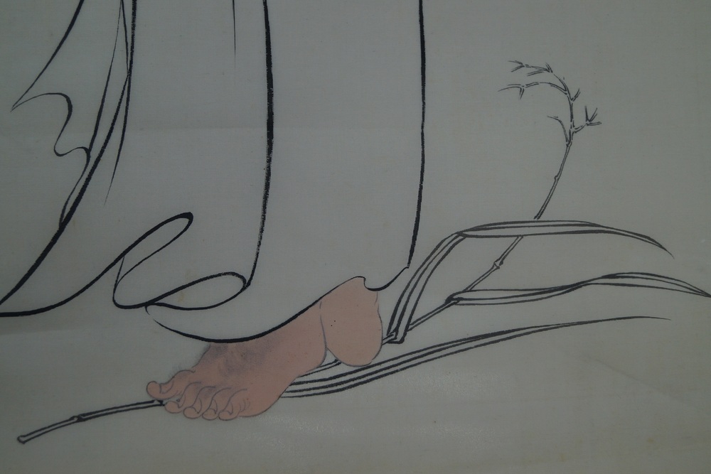 Bodhidharma Foot Detail Close-Up
