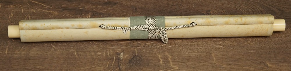 Sakura Kakemono Rolled Up