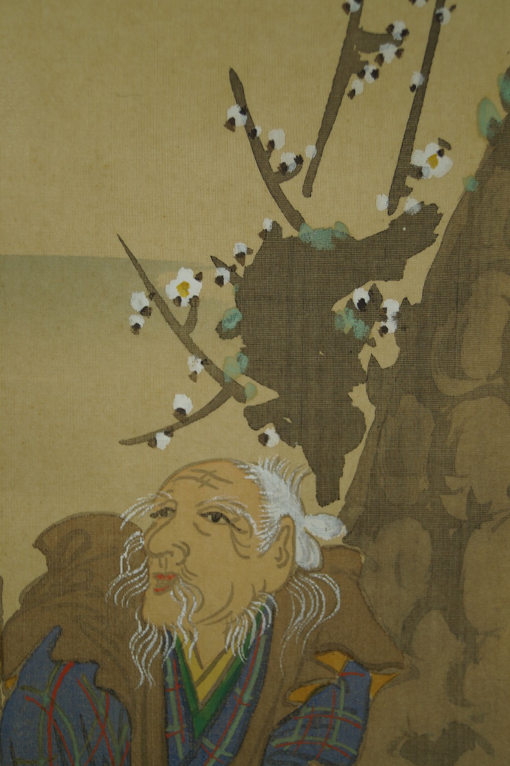 Takasago Legende Rollbild Takasago-Motiv Nahaufnahme 2