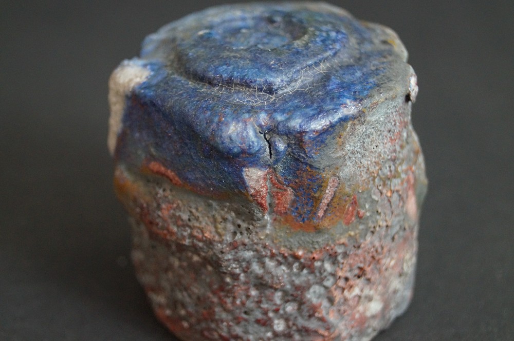 Sake Cup Guinomi Wabi Sabi Base Close-Up 2