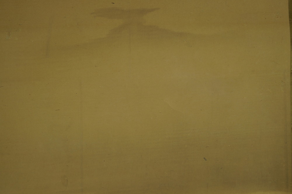 Der Mann und der Vogel - Japanisches Rollbild (Kakejiku, Kakemono)