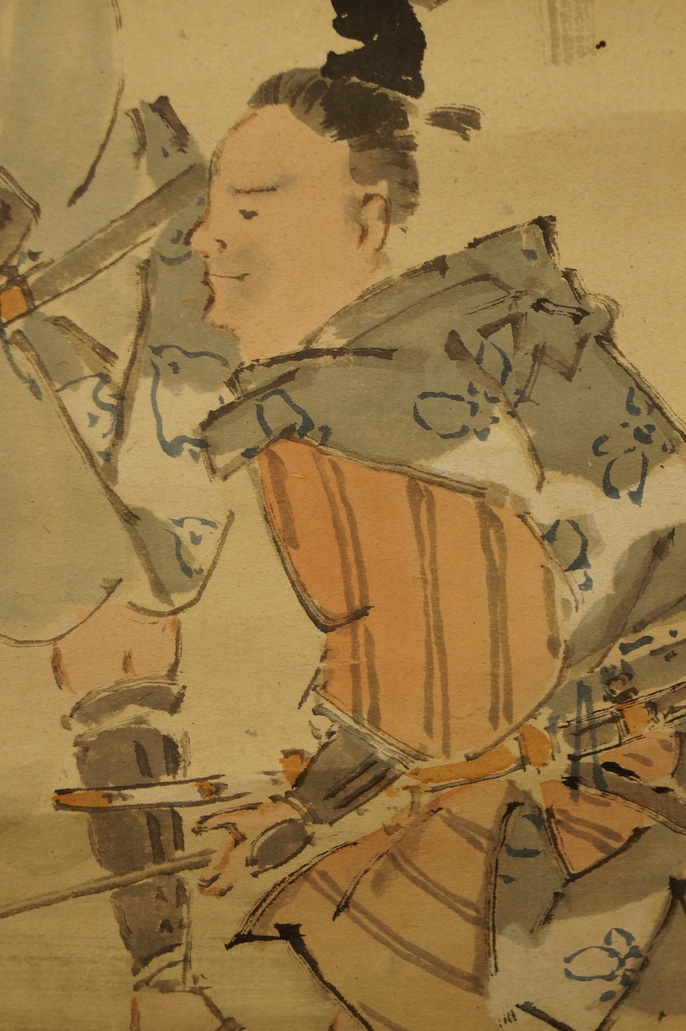 Soga Brothers Hanging Scroll Motif Close-Up 3