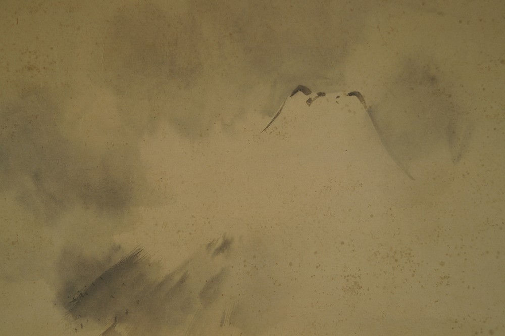 Berg Fuji von Toyohiko Okamoto Fuji-Motiv Nahaufnahme