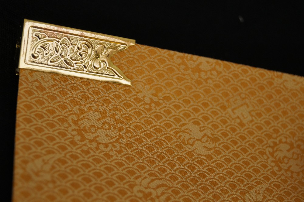 Zen Kalligrafie Herzsutra Montierungsdetail 2