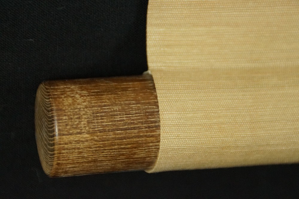 Golden Sea Bream by Ichigaku Hatano Scroll Detail