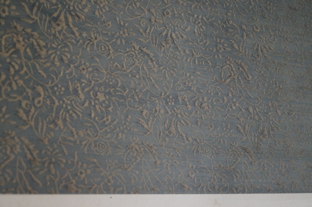 Kakemono Kalligrafie Montierungsdetail