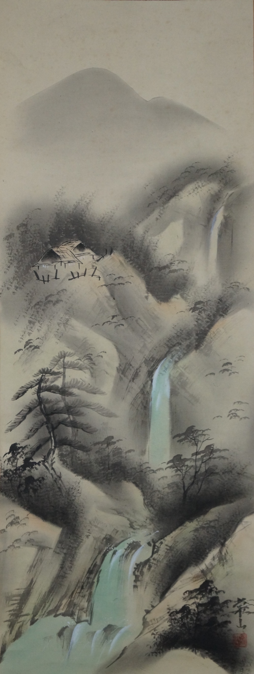 Wasserfall Gesamtmotiv ohne Rahmung