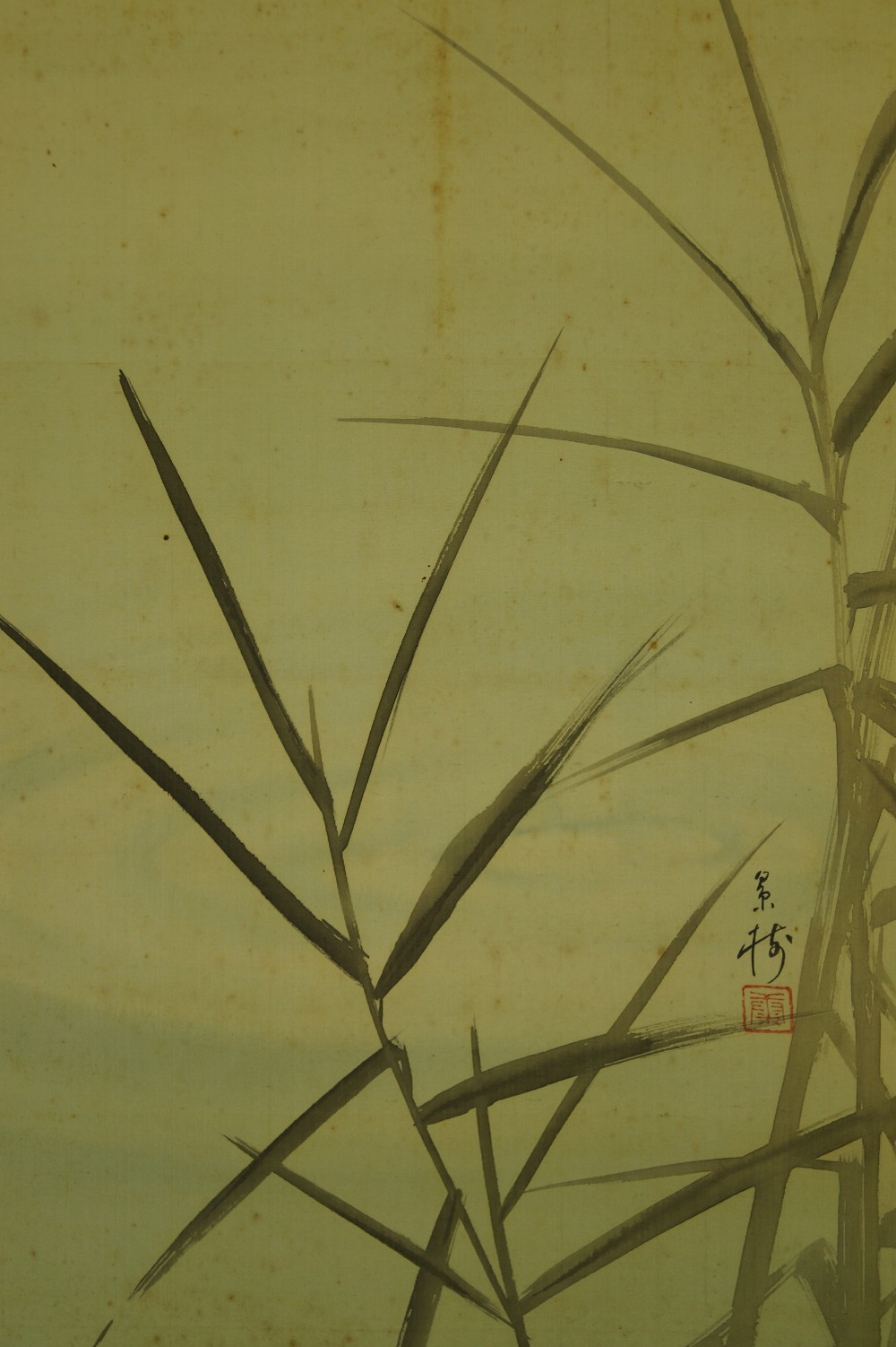 Koi Reed Motif Close-Up