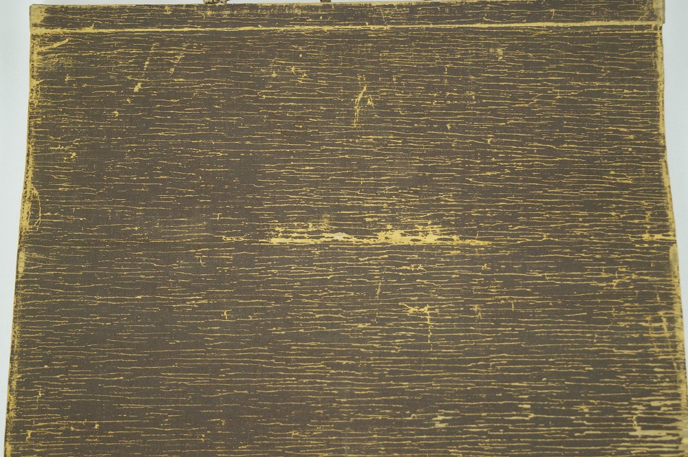 Landschaft Rollbild Montierungsdetail 1