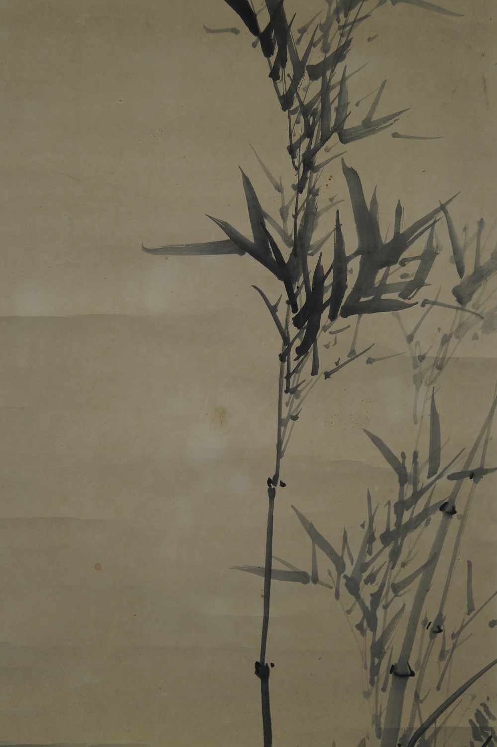 Bamboo Hanging Scroll Bamboo Motif Close-Up 1