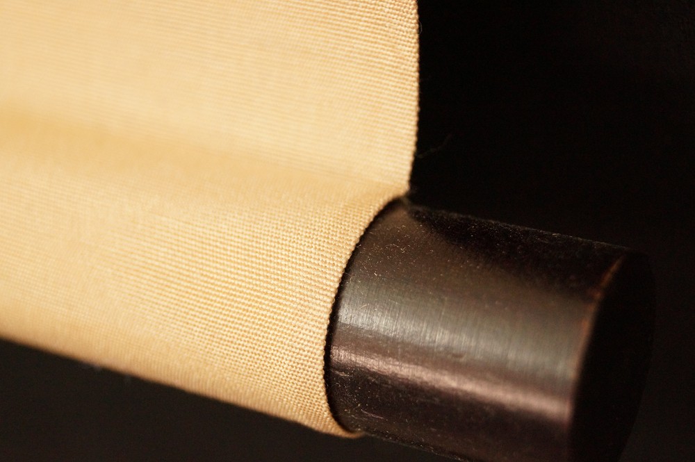 Bamboo scroll detail
