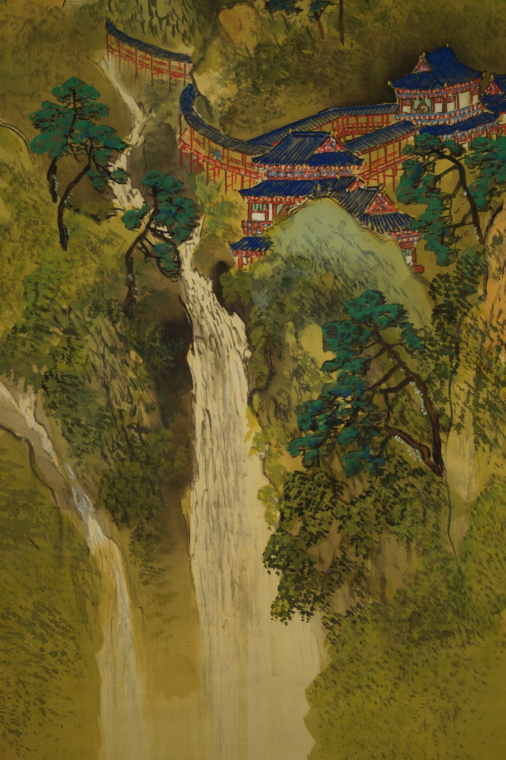 Wasserfall Landschaft Nahaufnahme 2