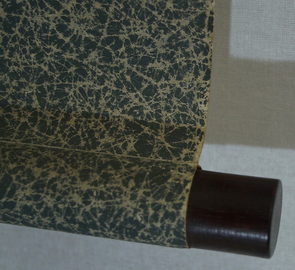 Landschaft Rollbild Kakejiku Kakemono Rollendetail