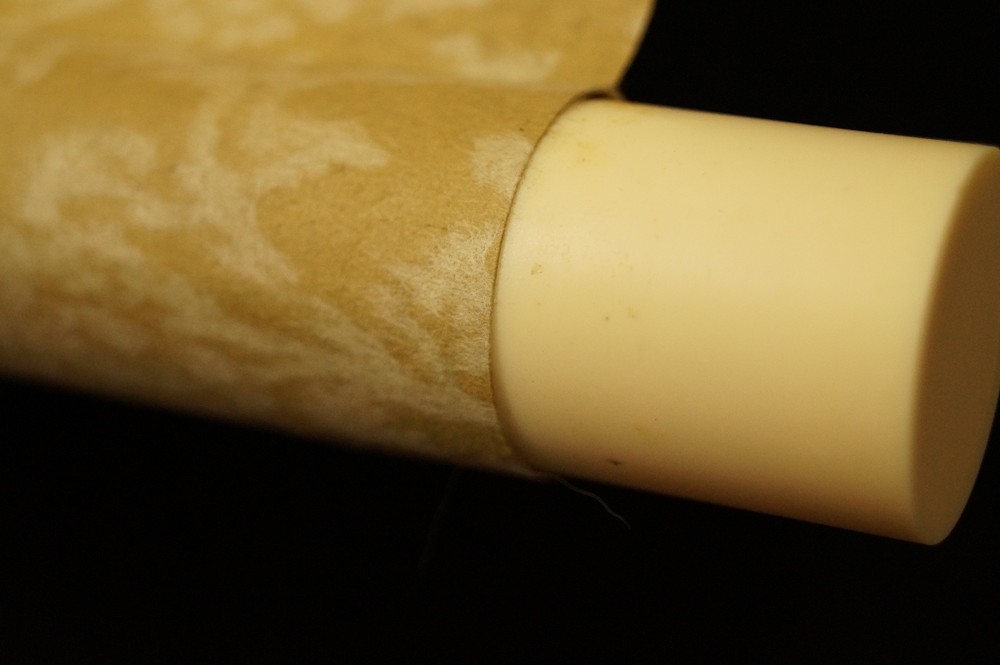 Kakemono Kalligrafie Rollendetail