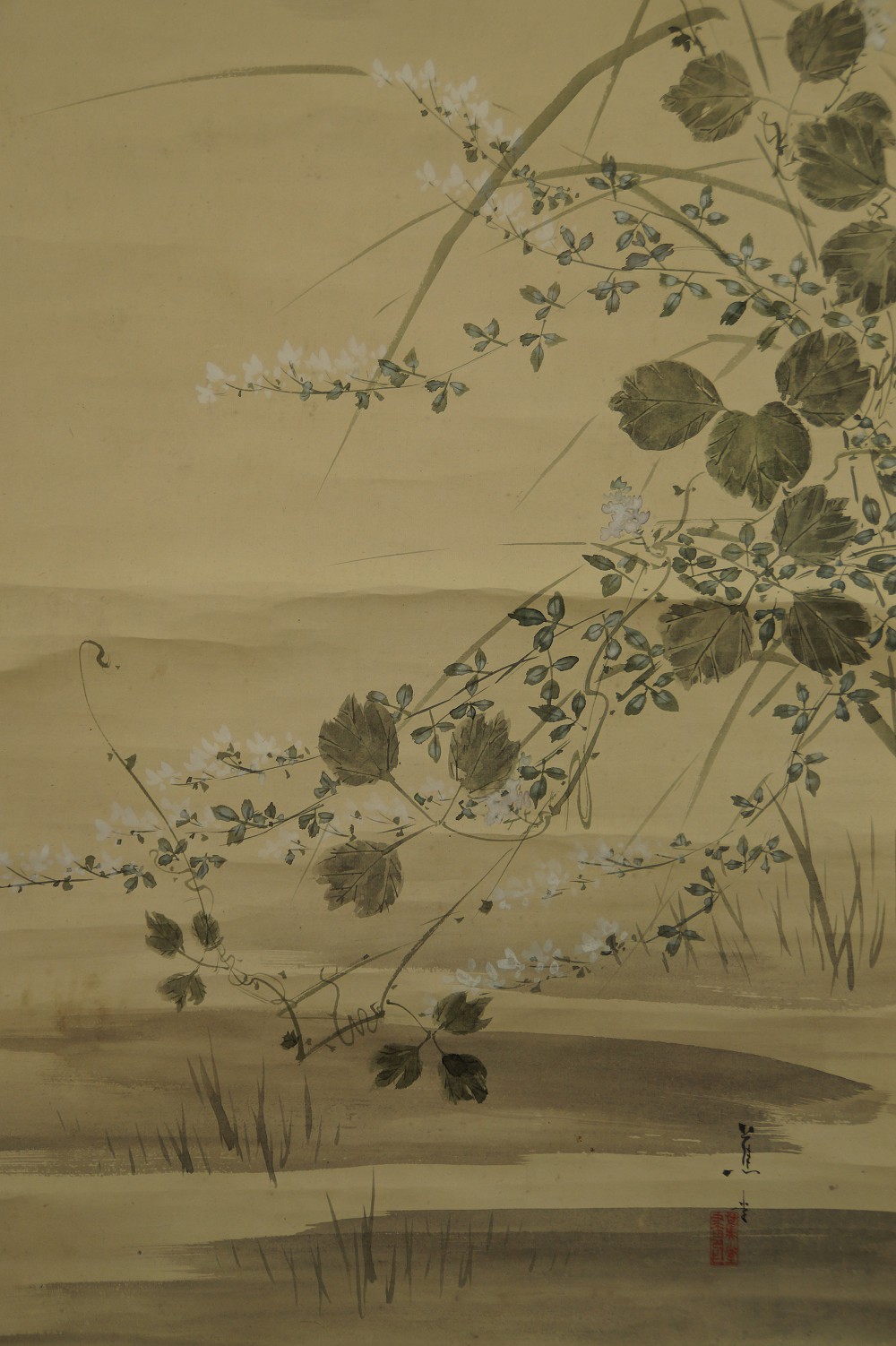 Graeser im Mondschein von Shodo Graeser-Motiv Nahaufnahme
