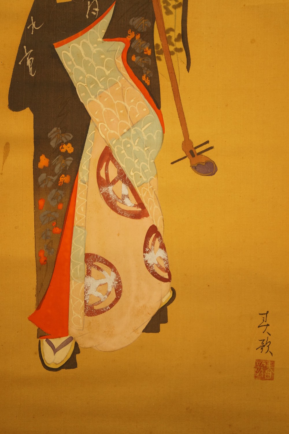 Beauty in Kimono Kimono Close-Up