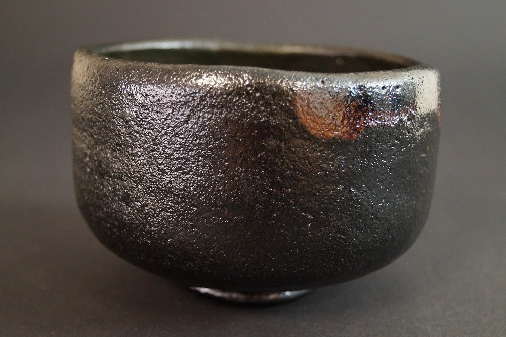 Chawan Raku Ware by Shien Takeda Side View 1