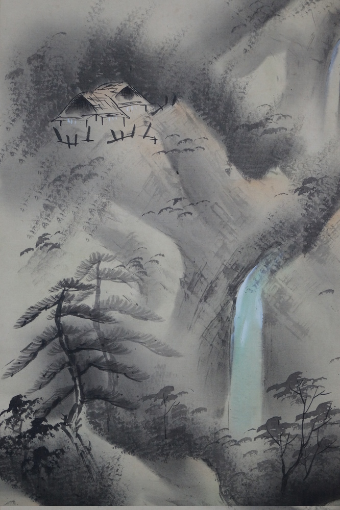Wasserfall Bauernhaus Nahaufnahme