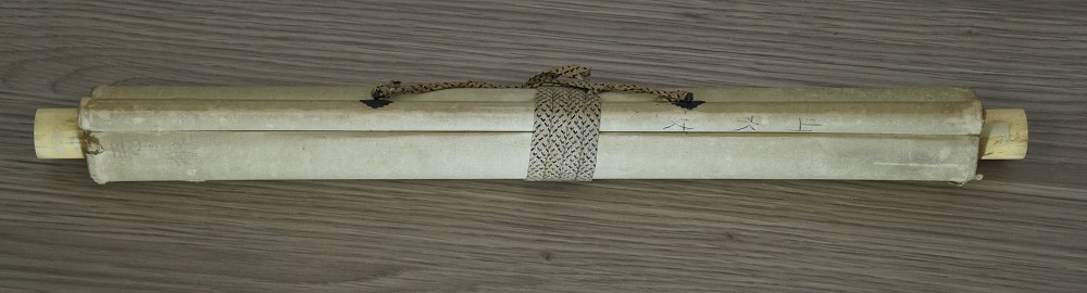 Plum Blossom in Snow Kakemono Rolled Up
