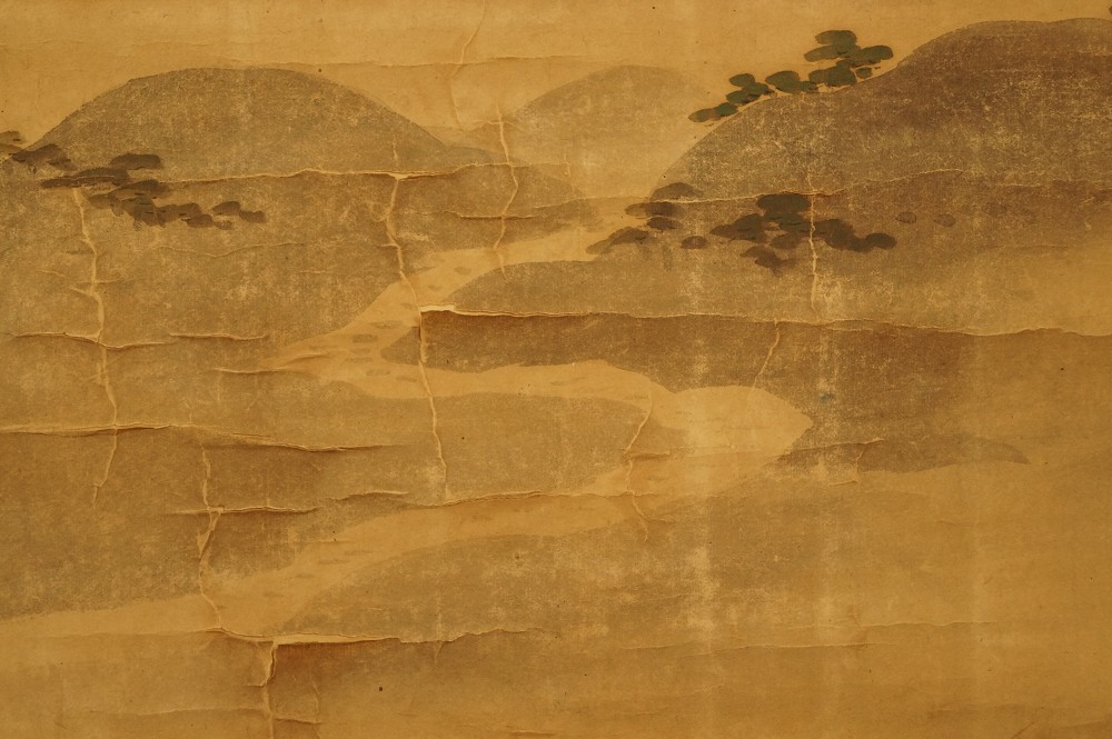Berg Fuji Kakemono Landschaft Nahaufnahme 2
