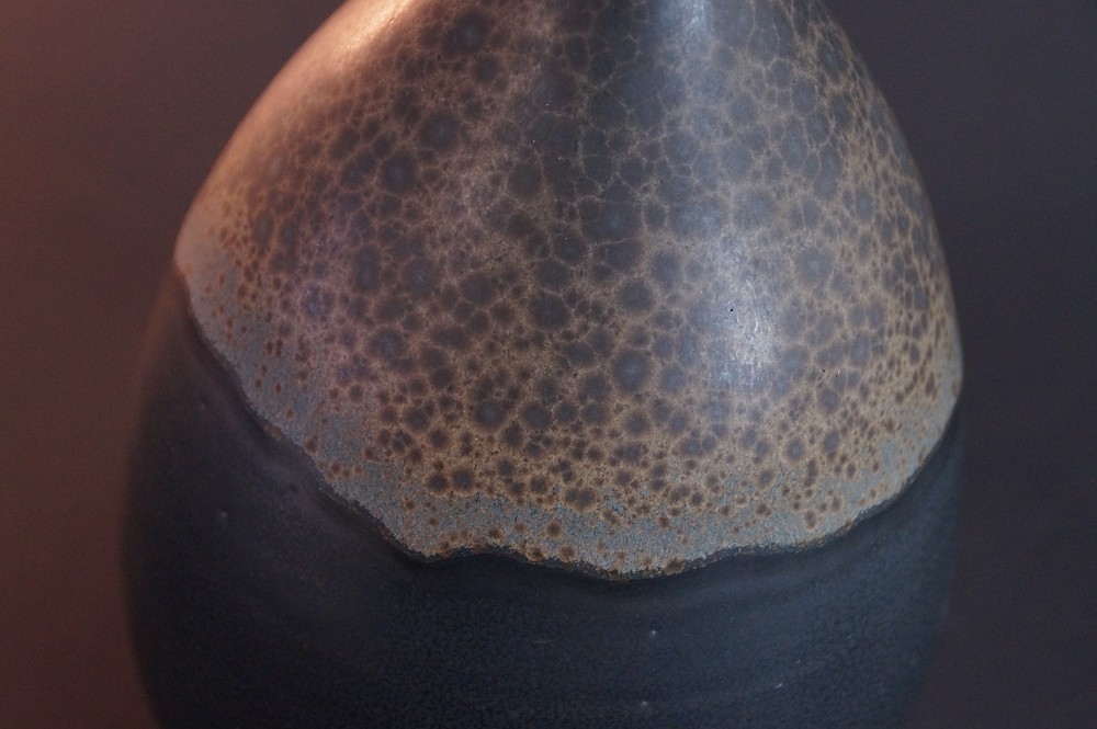 Kasama Vase by Koji Arata Glaze Close-Up 1
