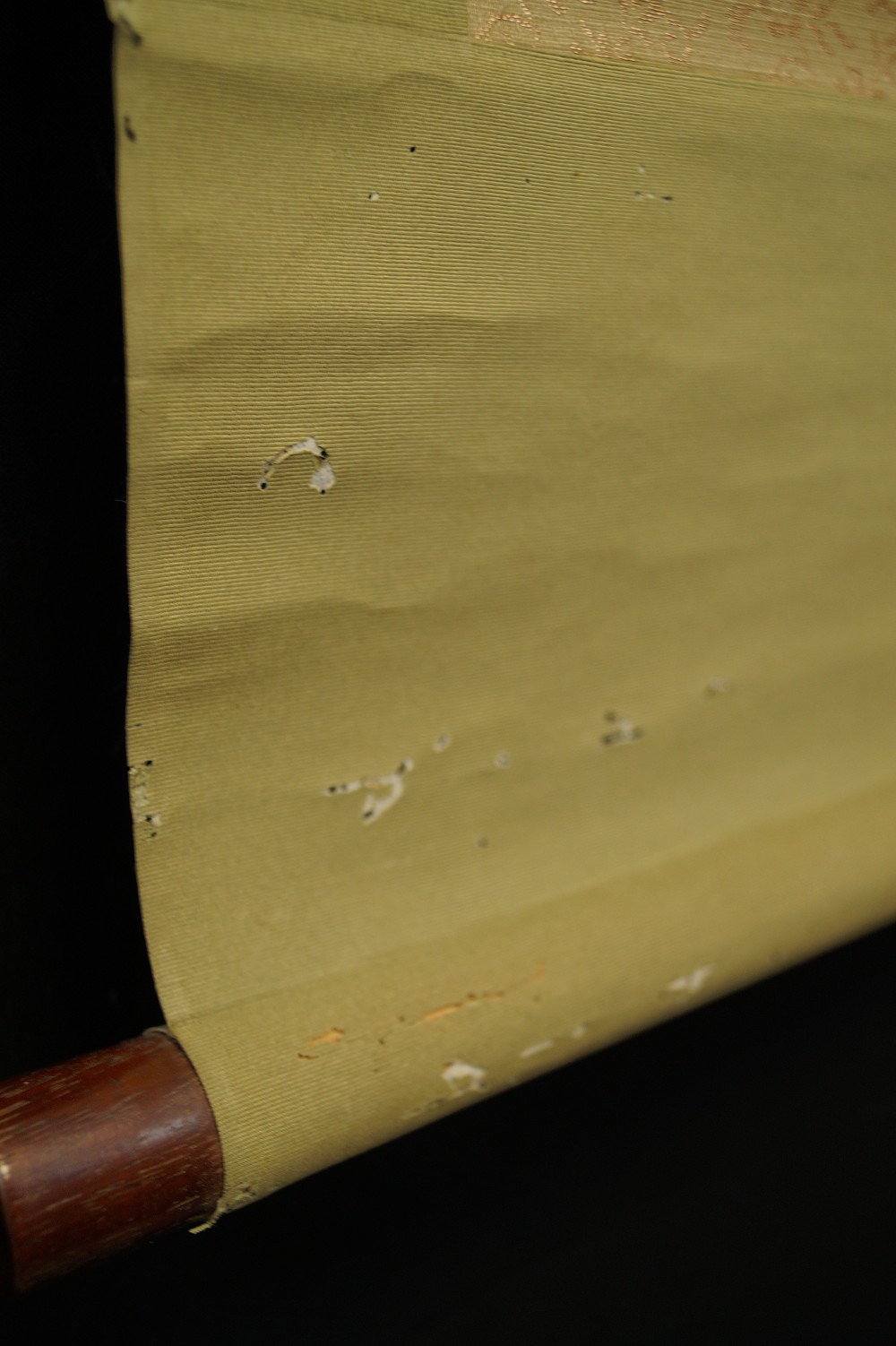 Wasserfall Rollbild Montierungsdetail 4