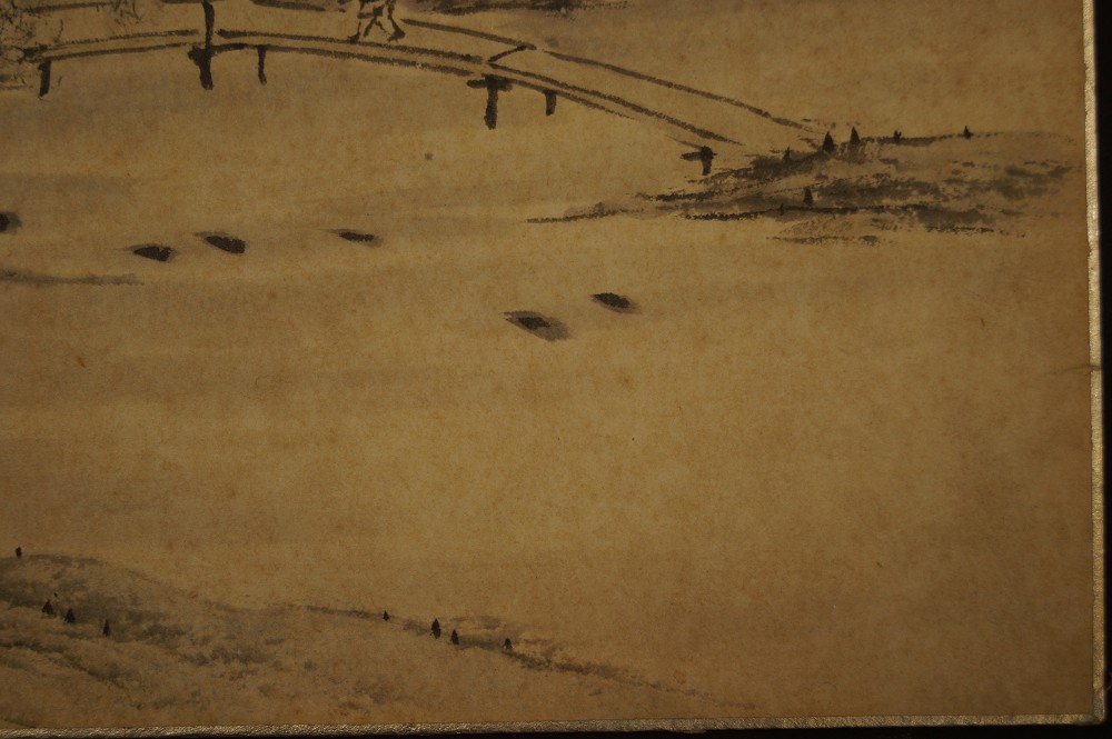 Shikishi Landschaft Landschaft-Motiv Nahaufnahme 3