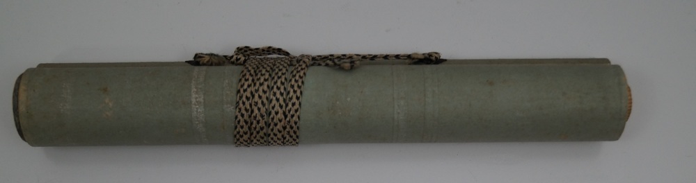 Old Monk Kakemono Rolled Up