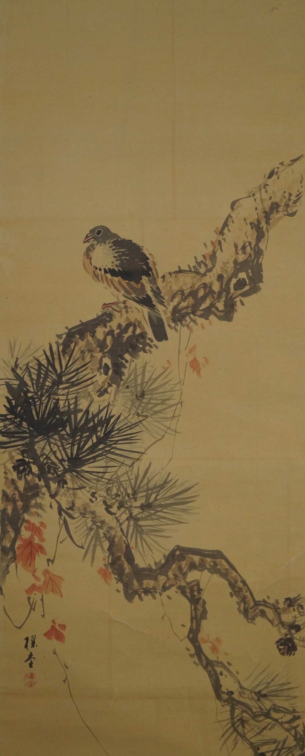 Bird on Tree Full Motif Without Mounting