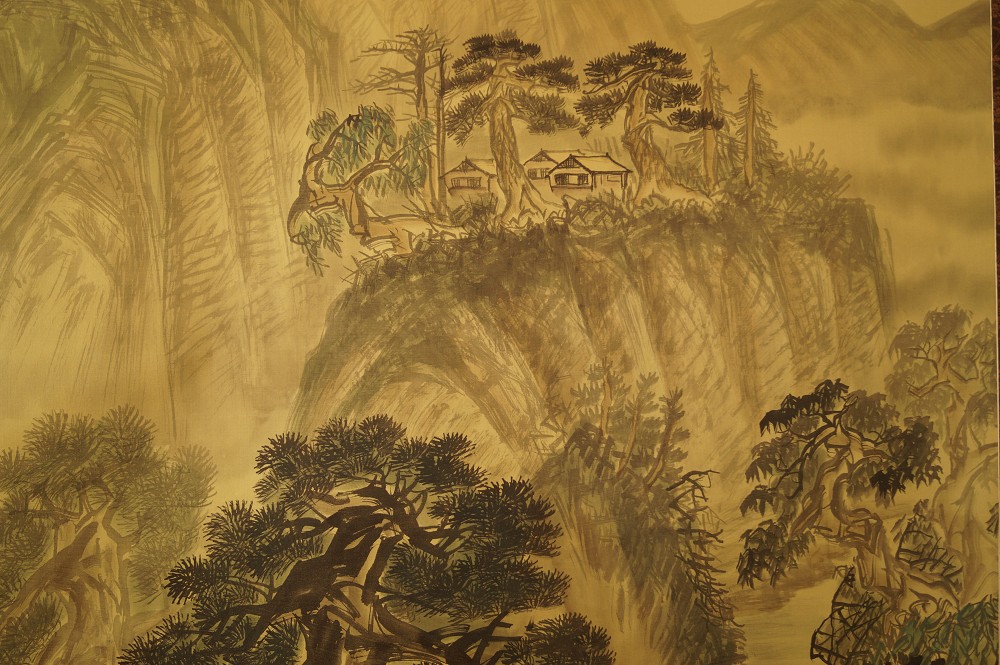 Landschafts Kakemono XXL Landschaft Nahaufnahme 2