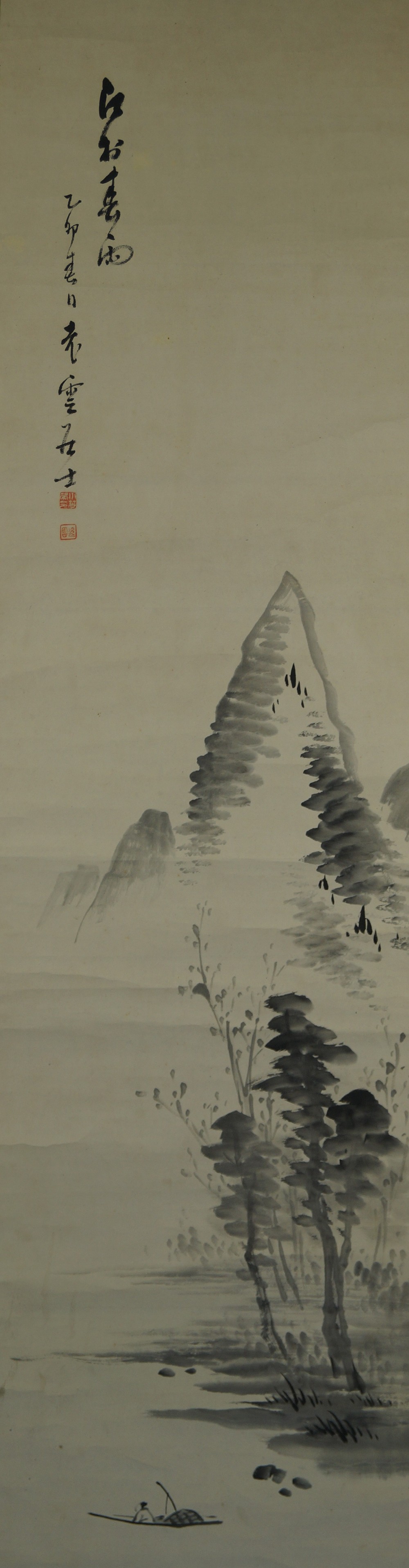 Kakemono Landschaft Gesamtmotiv ohne Rahmung