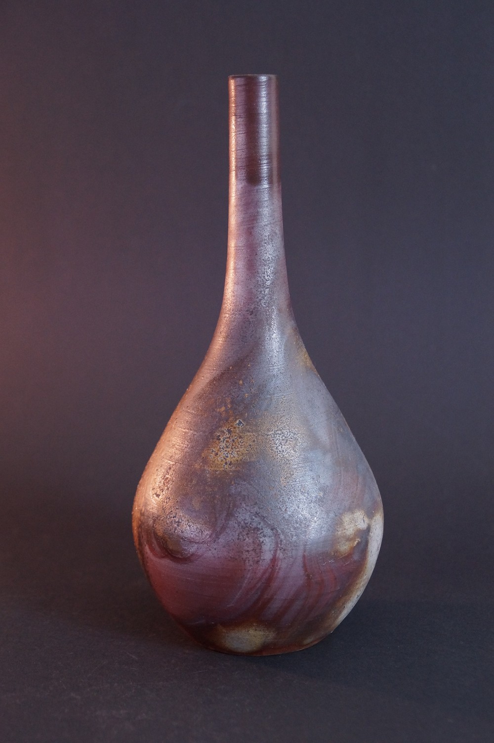 Bizen Vase von Otomokyu Bizen Seitenansicht 2