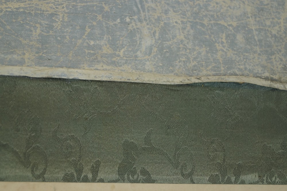 Bamboo Hanging Scroll Mounting Detail 2