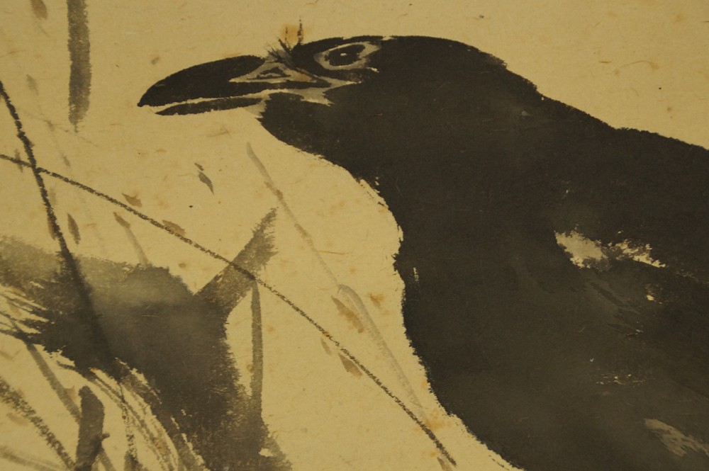 Crow by Ishirei Okada Crow Motif Close-up 4