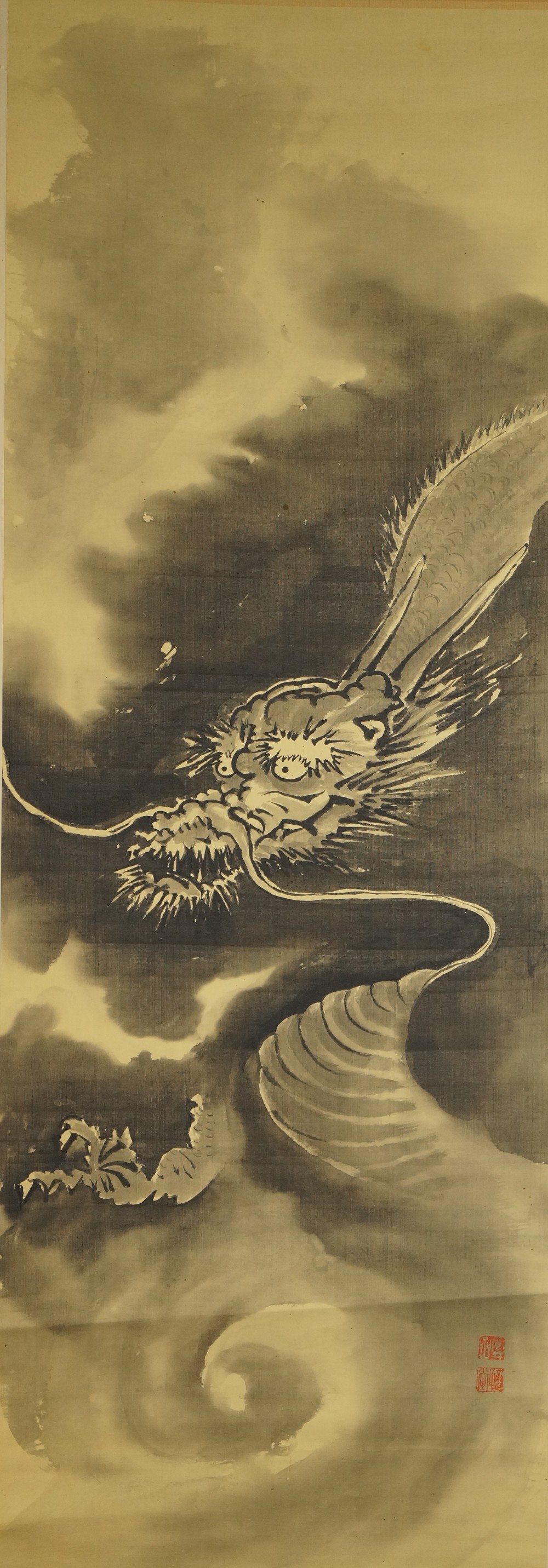 Drache Gesamtmotiv ohne Rahmung