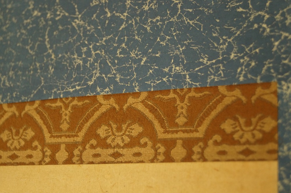 Welpe unter Bambus Montierungsdetail