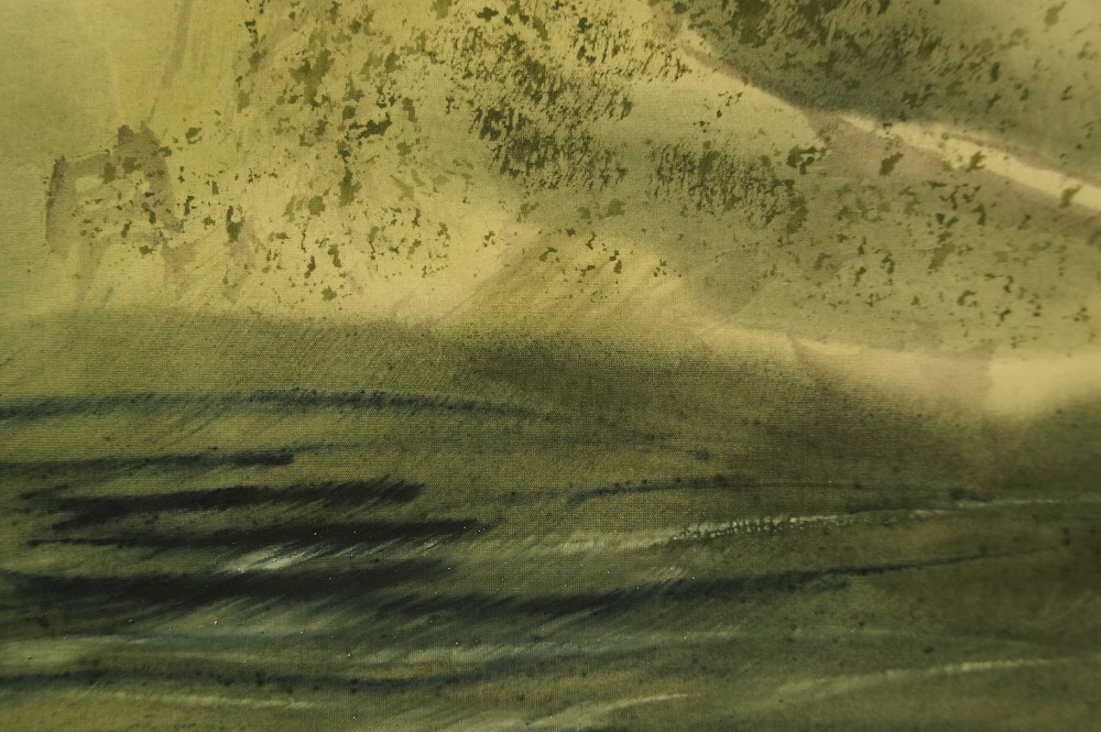 Landschafts-Kakemono Landschaft Nahaufnahme 3