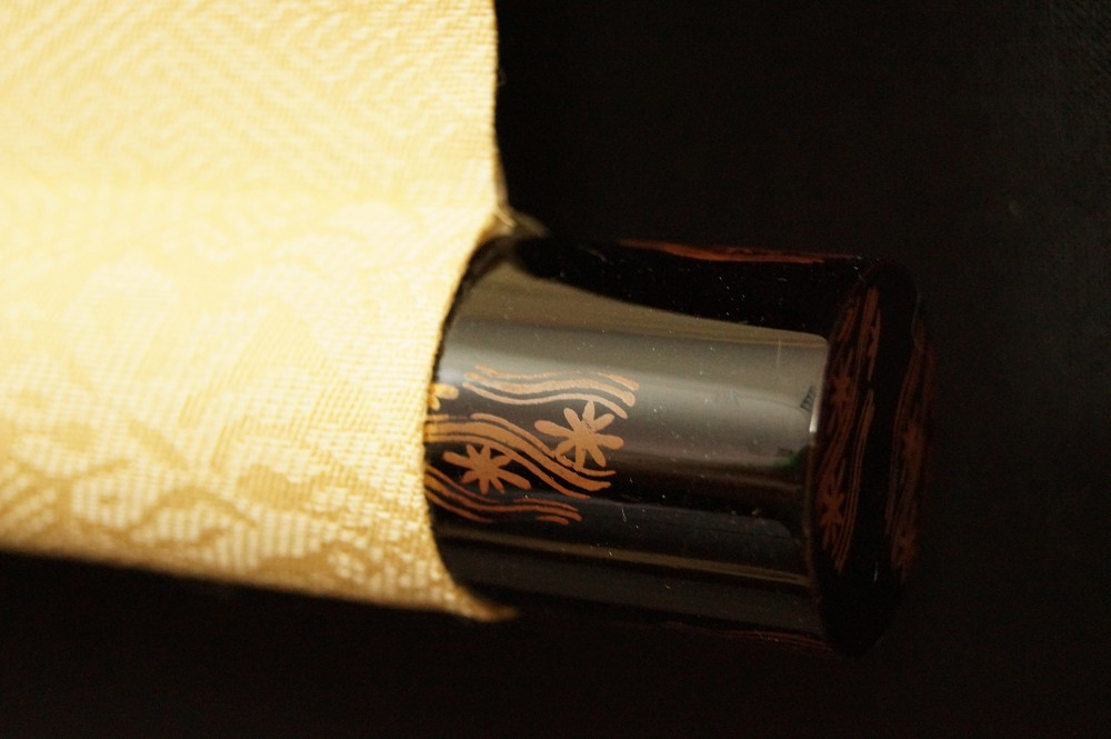 Samurai Warrior Kakemono Scroll Detail