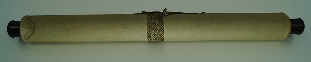 Grasses Hanging Scroll Kakemono Rolled Up