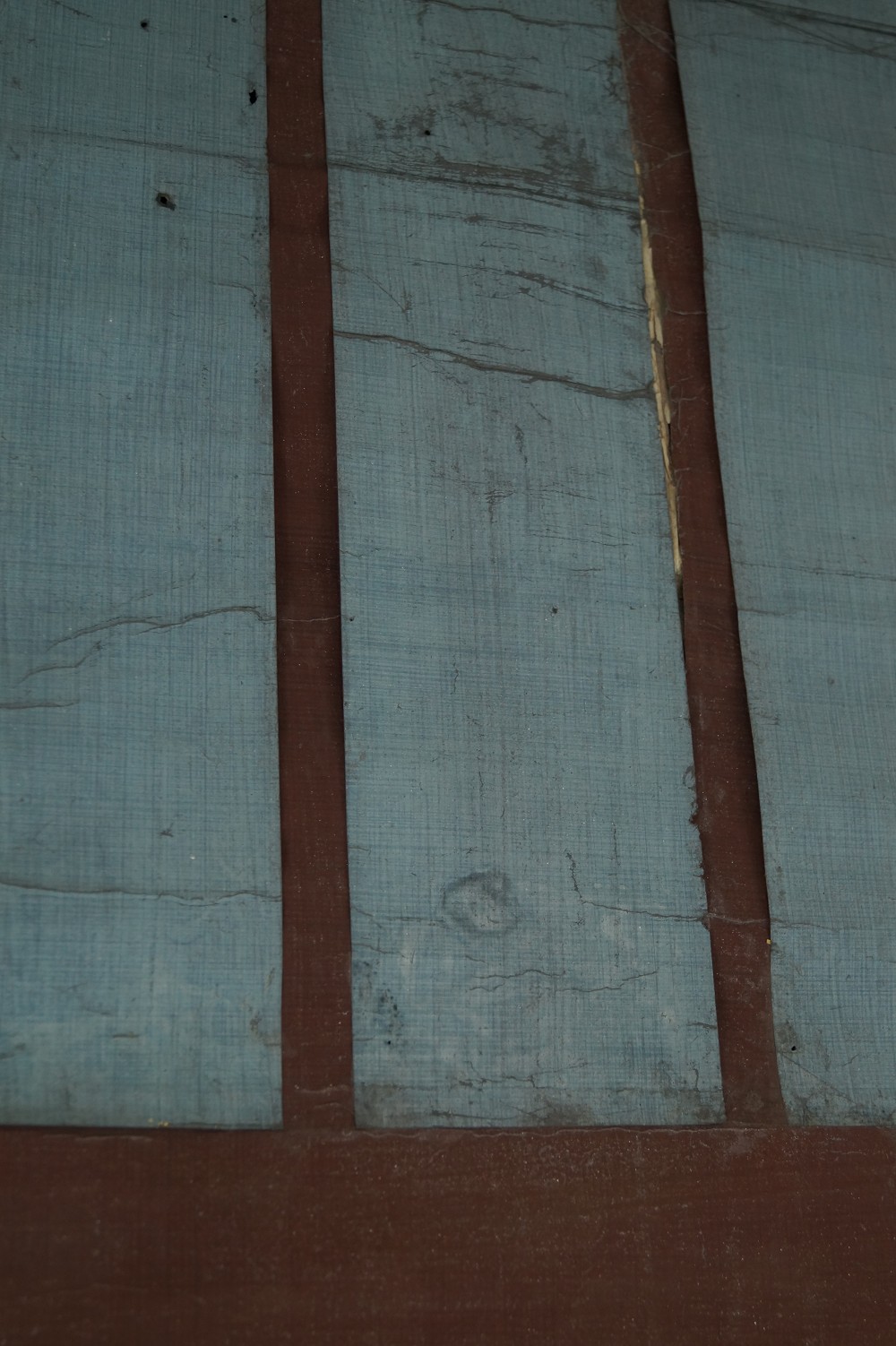 Mounting Silk Fabric Close-Up