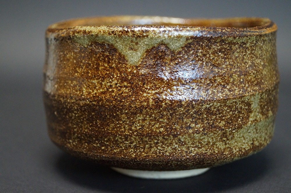 Chawan Kutani Porcelain Hakusen Kutani Glaze Close-Up
