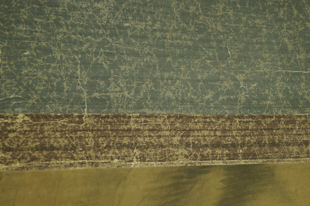 Landschaft Rollbild Montierungsdetail 2