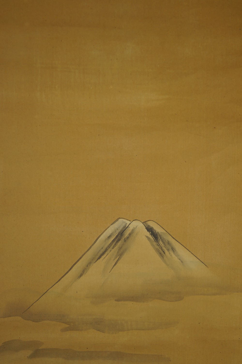 Berg Fuji Rollbild Fuji-Motiv Nahaufnahme